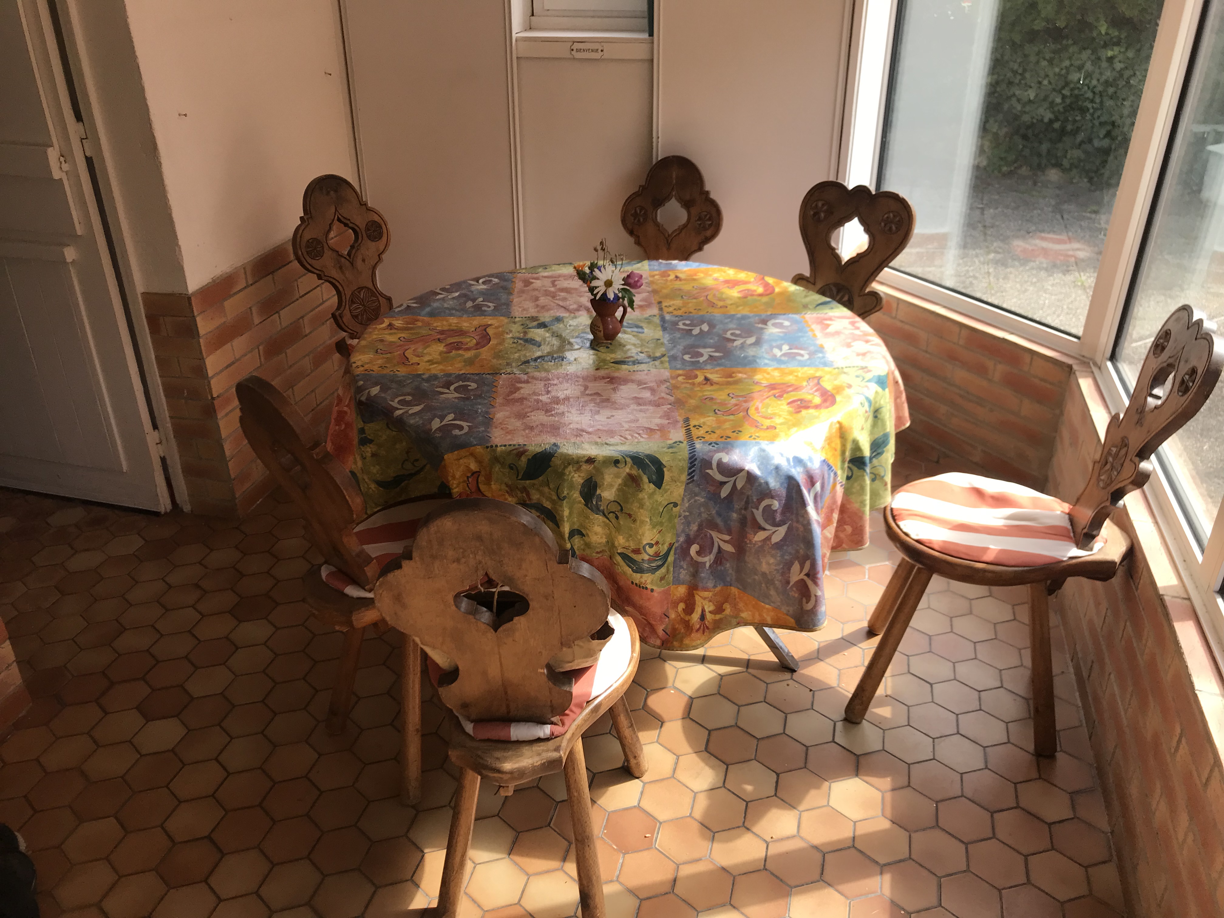 Table Marbre & Chaises
